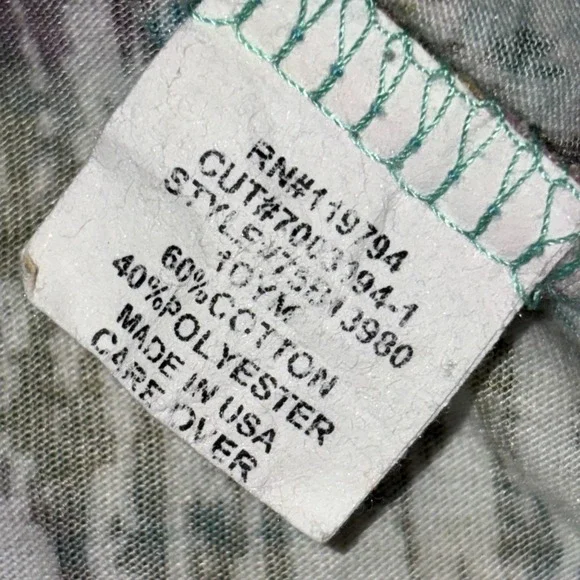 Emerald Women's Snap Top Size Medium Long Sleeve - Picture 7 of 8